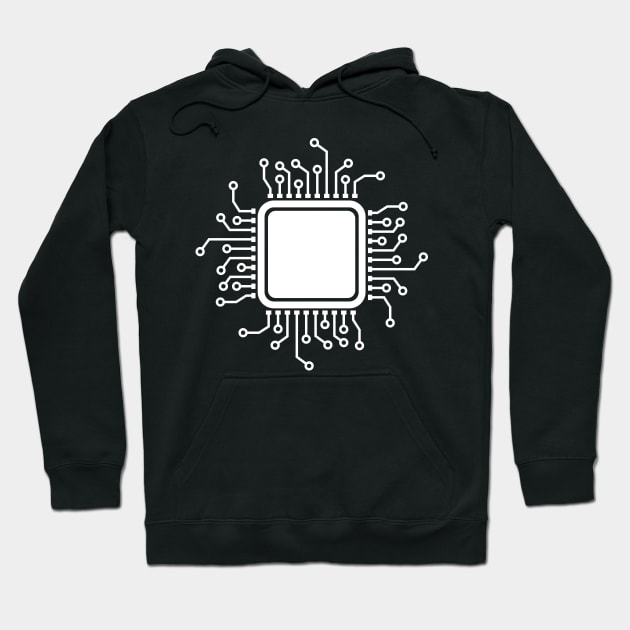 Cool CPU Hoodie by Worldengine